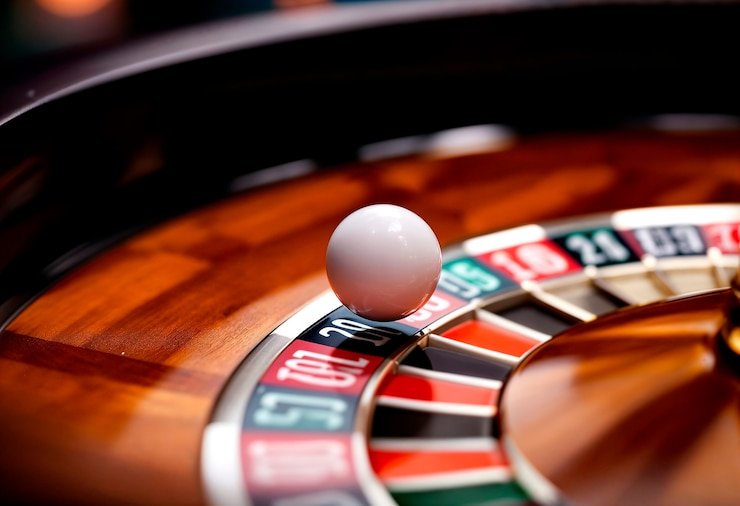 Pengguna mengecek transaksi lewat ponsel